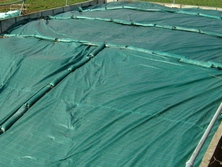 Trial work with different silage covers at Leeds University has shown that Silostop film, nets, covers and gravel bags are more effective than other systems which replace tyres. RWN Lorry Tyre Rings can be used to apply additional weight across the pit where required